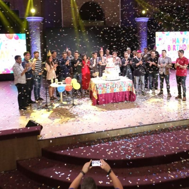 festa de aniversario na seven